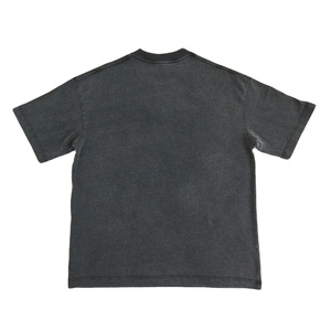 Camiseta de algodón liso con lavado ácido y hombros caídos de gran tamaño para hombre, impresión de calidad personalizada, último diseño, características personalizables en blanco - Product Image 4