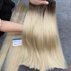 Top deals for Ombre color Weft Vietnamese Human Hair No <b>tangle</b> No Shedding Wholesale price - Product Image 3