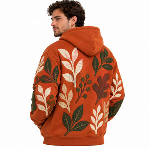 Sudaderas con capucha de patchwork hechas en fábrica, sudaderas con capucha de tela suave, productos de moda, sudaderas con capucha de patchwork para venta en línea - Product Image 2