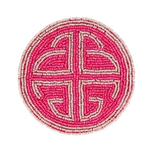 Trendy Premium Fruit Design Handcraft <b>Beaded</b> Embroidery 4 <b>Set</b> Coaster Stylish Fancy And Luxury Unique By Hiba Enterprises - Product Image 2