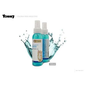 Yommy Cologne anti-pelliculaire pour chats 100ml, en plastique, simple et pratique pour le toilettage des animaux - Product Image 1