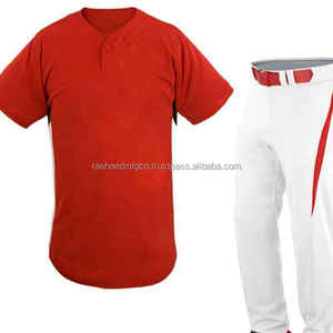 Uniformes de Béisbol Personalizados con Logotipo, Transpirables, Ligeros, Talla Grande, 100% Poliéster, Unisex, Precio al por Mayor - Product Image 4