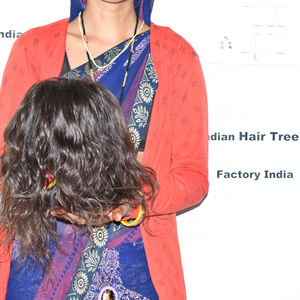 Extensions de cheveux humains indiens 100% naturels, 8-36 pouces, ondulés, vierges, aspect naturel, couleur noire, texture Kinky Deep Wave, cuticules intactes. - Product Image 1