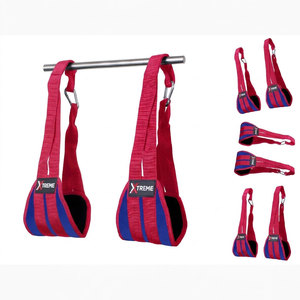 Correas de Nylon Ligeras para Ejercicios de Abdominales, para Hombres y Mujeres, Unisex, para Levantamiento de Pesas, CrossFit, Gimnasio, Entrenamiento de Fuerza, Transpirables - Product Image 1