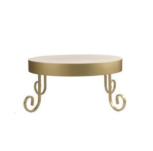 Stylish Cake Stand Decorating <b>Accessories</b> Leaf Shape Cake Stand Highest Quality Metal Gold Plated Cake Stand Birthday Party - Product Image 6