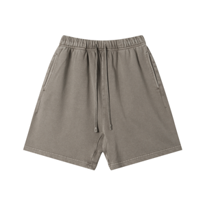 Shorts pour hommes en gros, style vintage, séchage rapide, streetwear, été, respirants, coton épais de haute qualité, coupe ample, nouveau design - Product Image 2