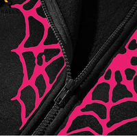 Nouveaux sweats à capuche pour hommes tendance, sweats à capuche pour hommes avec motif de mâchoire de requin, veste unisexe à fermeture éclair intégrale, sweats à capuche pour garçons