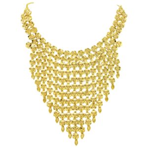 Wholesale Brass 14K18K24K Micron Gold Box Chain Turkish Dubai Style Heavy <b>Bridal</b> Necklaces Set African Traditional Wedding Set - Product Image 5