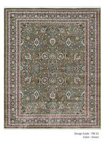 Alfombra de Lujo de Seda Roja de Estilo Persa Tradicional, Hecha a Máquina, con Diseño Floral Oriental para Sala de Estar, Pelo Medio, Diseño Clásico - Product Image 3