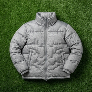 Men <b>Lightweight</b> <b>Puffer</b> <b>Jacket</b> Crinkle Fabric High Collar Quilted Winter Warm Insulated Casual Outdoor <b>Jacket</b> OEM ODM - Product Image 4