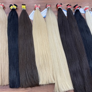 Best Selling Vietnamese Raw Human Bulk Hair Straight Extensions Soft Silky No <b>Tangle</b> - Product Image 3