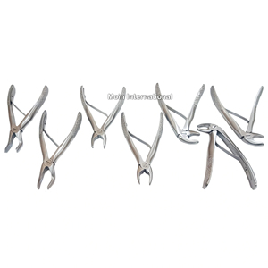 Ensemble de forceps d'extraction pour bébé, instruments chirurgicaux dentaires pédiatriques de qualité supérieure pour les procédures d'extraction dentaire chez les nourrissons et les enfants - Product Image 3