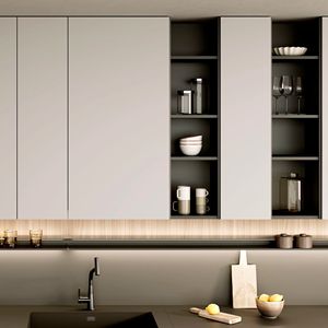 Ensemble de meubles de cuisine modulaires de luxe en MDF et acrylique RTA, sur mesure, fournisseur vietnamien, pour la maison - Collection JY Project - Product Image 2