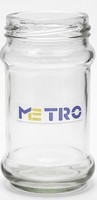 Pot en verre Koen Jr de qualité supérieure, 400 ml, avec couvercle hermétique, idéal pour le miel, la confiture, les épices, pour la cuisine à domicile