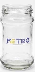 Premium 400 ML Koen Jr Glass <b>Jar</b> Food Safe Airtight Lid Honey <b>Jam</b> Spice Storage Container for Home Kitchen Use - Product Image 1