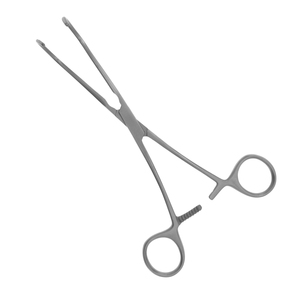 Pinzas para tejidos Babcock, acero inoxidable, anguladas, atraumáticas, para cirugía intestinal, con bloqueo manual de trinquete, CE ISO - Product Image 3