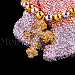Collection Luxe Pendentif en Argent 925 et Moissanite Diamant, Bijou Hip Hop Iced Out, Collier Charme Tendance, Cadeau Idéal Disponible au Meilleur Prix - Product Image 6