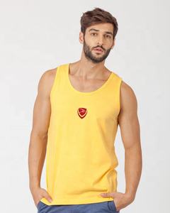 OEM Solid <b>Sleeveless</b> Cotton Shirts Plus Size Tank <b>Top</b> Mens Training GYM Fitness Running Sportswear - Product Image 1