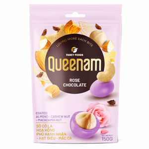 Direct Factory Selling Dragee <b>Chocolate</b> Wholesale HALAL OEM/ODM Rose <b>Chocolate</b> Coated Almond Cashew Macadamia Nuts 150G Snacks - Product Image 1
