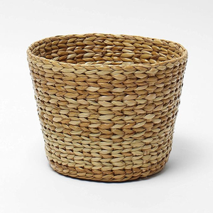 Modern Design Rattan <b>Basket</b> Natural Handmade Seagrass Home Clothing <b>Storage</b> Rattan <b>Basket</b> Hot Sale Indian Rattan Handicrafts - Product Image 4