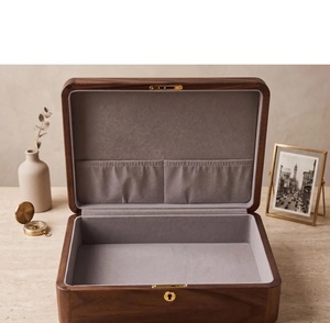Caja de Madera Grabada Personalizada, Rectangular, Hecha a Mano, Decoración de Mesa, Regalo de Boda, Tema de Amor, Artesanía en Madera Sólida - Product Image 4