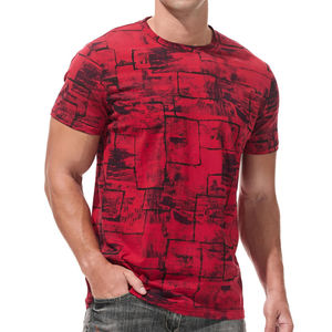 Camiseta Sublimada para Hombre, de Alta Calidad, Personalizada, 100% Algodón, Cuello Redondo, Transpirable - Product Image 1
