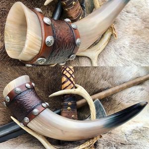 Cuerno para Beber Estilo Vikingo con Soporte, Diseño Único, Se Acepta Logotipo Personalizado, Alta Calidad, Hecho a Mano, Duradero, Feng Shui - Product Image 2