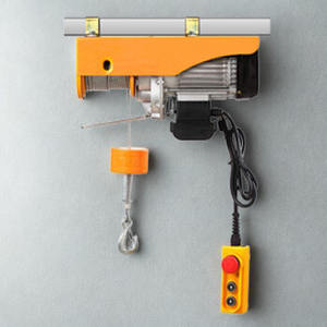 Electric <b>wire</b> rope hoist with remote <b>control</b> compact lifting solution for workshops warehouses and construction use - Product Image 2