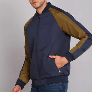 Blouson Bomber Homme Grande Taille à Fermeture Éclair, Fabrication Pakistanaise, Qualité Supérieure, Col Montant en Toile – Vente Chaude en Gros - Product Image 1