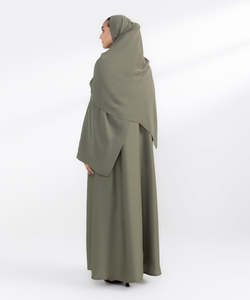 High Quality Islamic Clothing Muslim Dress Custom Fabric <b>Women</b> <b>Abaya</b> Islamic Plus Size Muslim Dresses Abayas for Ladies - Product Image 3