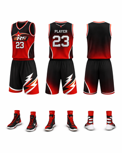 <b>Elite</b> Performance Custom Basketball Uniform Set with Breathable Fabric and Sublimated Design for Professional Teams - Product Image 5