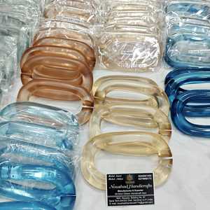 Cadena de Eslabones de Resina Epoxi Transparente Grande y Colorida para Decoración de Pared, Proyectos DIY, Cortina Divisoria de Habitación con Diseño de Ángel Personalizable - Product Image 3