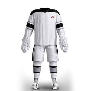 Uniforme de Hockey sobre Hielo Reversible de Poliéster de Último Diseño y Alta Calidad - Product Image 1