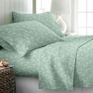 Luxury 100% Cotton Woven Bed <b>Sheet</b> and Bedspread Set Eco-Friendly Washable Non-Toxic Anti-Static Waterproof Disposable - Product Image 2