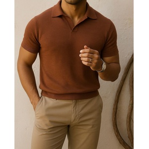 Nouvelle Arrivée - Polo de Golf Décontracté pour Homme avec Logo Personnalisé - Coton Spandex de Haute Qualité, Confortable et Doux - Fournisseur du Bangladesh - Product Image 1