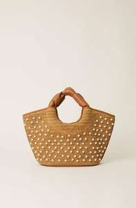 Bolso de Hombro Redondo de Yute Hecho a Mano para Mujer, Bolso Boho Ecológico - Product Image 6
