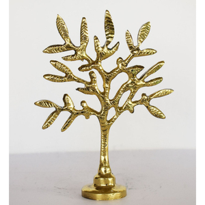 Luxury Gold <b>Tree</b> of Life Sculpture with Wooden Base Metal <b>Tree</b> Organizer Elegant for Home Office <b>Decorative</b> Hot Seller - Product Image 2