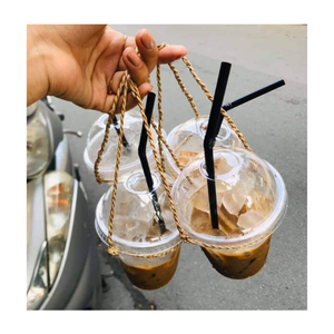 Support de tasses en jonc de mer et bambou naturels, fait main au Vietnam, accessoire de boisson durable pour cafés, torréfacteurs et marques - Product Image 2