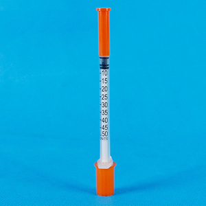 Jeringa de Insulina Desechable de 0.3ml, 0.5ml, 1ml, 31G, 30G, 6mm, 8mm, Dispositivo de Inyección de Plástico para Uso Humano y Veterinario - Product Image 1