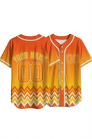 Maillot de baseball personnalisé noir par sublimation, unisexe, à manches courtes, uniforme d'équipe, t-shirt athlétique anti-humidité pour adultes