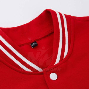 Chaqueta estilo Letterman para hombre, estilo minimalista, look casual y limpio, tela suave, ideal para la moda urbana y el uso diario en capas. - Product Image 4