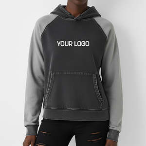 เสื้อฮู้ดไหมพรมผู้หญิงสำหรับฤดูหนาว ผ้าโพลีเอสเตอร์ 100% สวมหัว พิมพ์ลายได้ตามสั่ง ล้างสีแบบแอซิด ใส่สบายๆ สำหรับทุกวัน สินค้ามาใหม่ ปี 2026 - Product Image 6