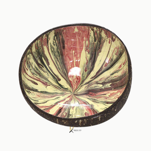 ชามเปลือกมะพร้าวขัดเงาทำมือ น้ำหนักเบา ทนทาน เป็นมิตรกับสิ่งแวดล้อม เหมาะสำหรับเสิร์ฟสมูทตี้ สลัด และอาหาร ขายส่ง - Product Image 4