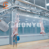 Équipement modulaire d'abattage et de boucherie de moutons pour usine de transformation de viande