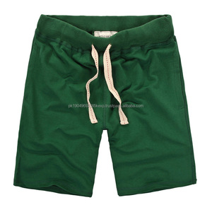 Pantalones cortos deportivos sueltos para correr para hombre, pantalones cortos informales de algodón de talla grande con cordón para gimnasio, Playa y verano con estampado de logotipo personalizado - Product Image 6