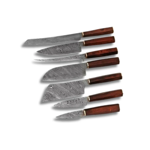 Kitchen <b>Knife</b> <b>Set</b> Stainless Steel Professional Chef <b>Knife</b> <b>Set</b> with <b>Sharp</b> Blade and Sheet Handle - Product Image 1