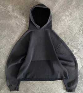 Sweat-shirt à capuche unisexe de haute qualité en coton personnalisé avec impression ou broderie de logo personnalisé, fermeture éclair - Product Image 3