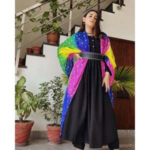 Conjunto de Traje Dobby Negro Talla XS - Product Image 3