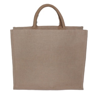 Épicerie robuste à chaud 100% sacs Juco de logo personnalisé réutilisables écologiques avec poignée de conception différente et prix compétitif - Product Image 1