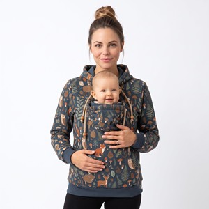 Sudadera con capucha personalizada para mujer, suave, de manga larga, para invierno, con bolsillo frontal, ecológica, de poliéster y algodón estampado de 400-500 GSM - Product Image 4